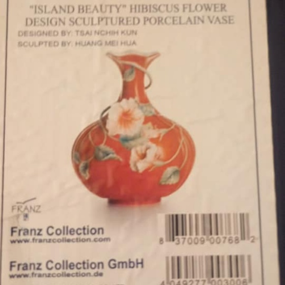 FRANZ HIBISCUS VASE - Picture 4 of 4